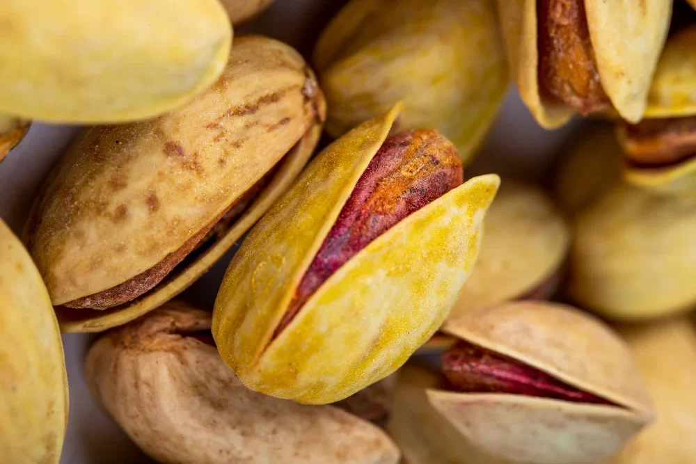 Pistachio store nuts growing